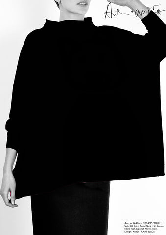 PLAIN BLACK Knit
