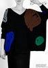 DRAWN COLOURED DOTS Knit