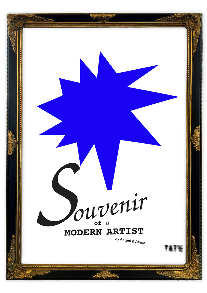 Souvenir of a Modern Artist (Antoni & Alison & TATE collaboration) POSTER