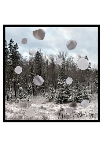 SNOW DOTS Scarf