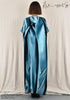 BLUE DRAPE Dress