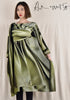 GREEN DRAPE Dress