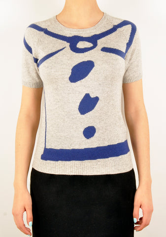Bow & Buttons Knit (A&A Archive)