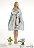 Denim Drape Dress