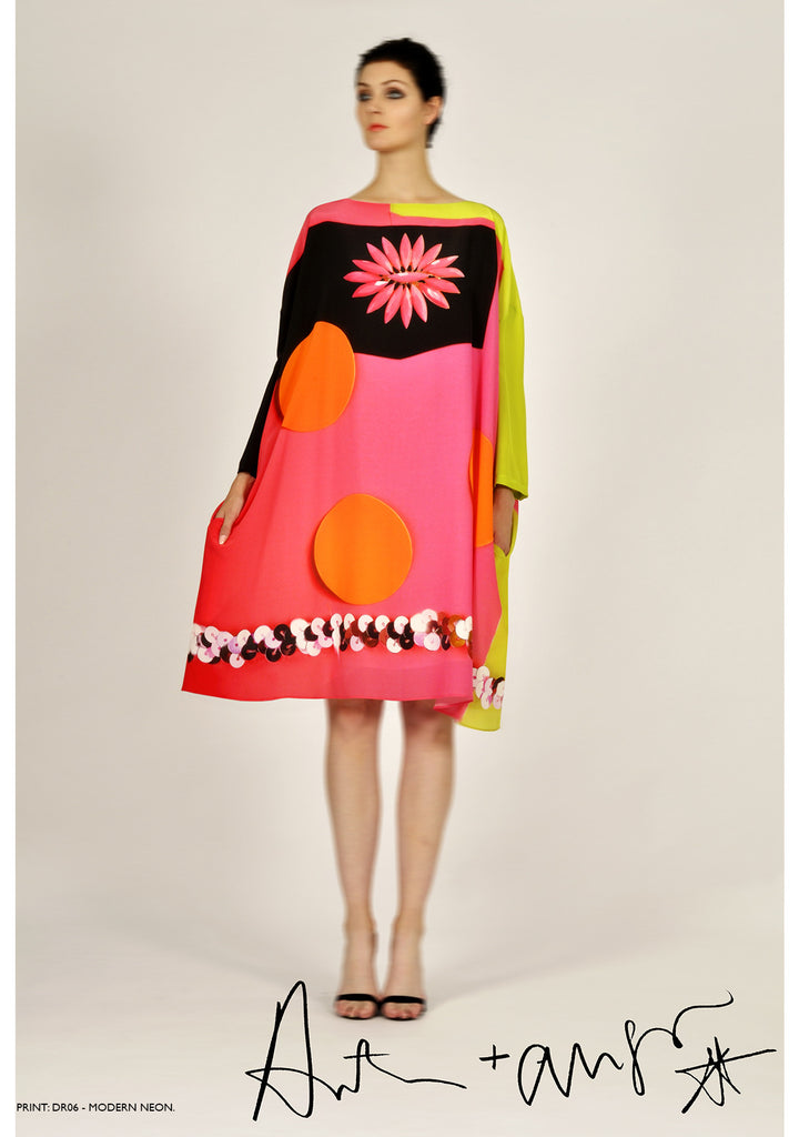 Modern Neon Dress