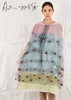 NET DOT (pink blue green) Dress