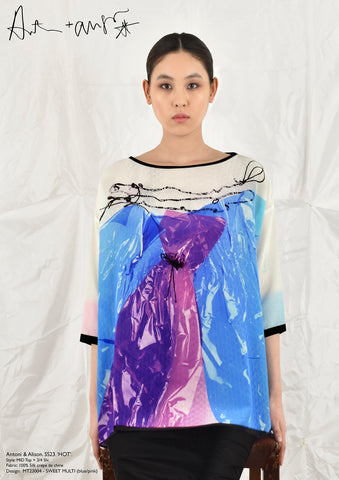 SWEET MULTI (blue purple) Top